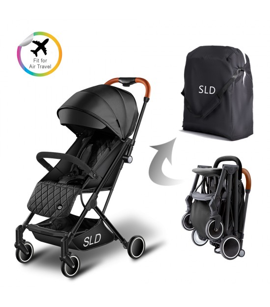Travel Lite Stroller - SLD by Teknum - Black